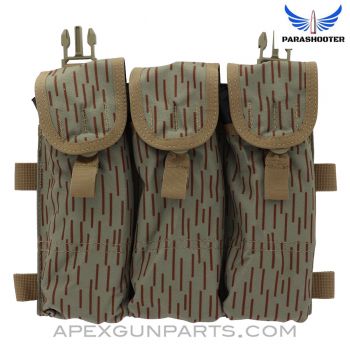 &quot;VOLK&quot; AK-47 / AK-74 Placard, APEX Exclusive East German V2 Strichtarn Camo *New* by Parashooter Gear