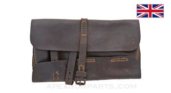 Lewis Gun Tool Wallet, Brown Leather, WWI *Good* 