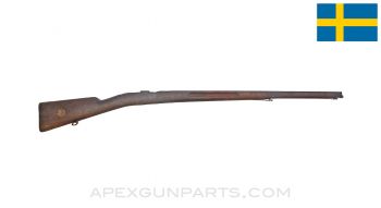 Swedish M96 Mauser Rifle Stock, 44", Wood *Fair*