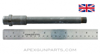 STEN MK 2 Barrel, 7.75", No Parts Fitted, 5/8-24 Threaded Muzzle, 9X19, Blued, *Good* 