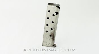 French Pistol Magazine, Unknown, 4.25" Body, "BE" Marked, .32 ACP *Good* Sold *As Is*