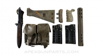 SPECIAL! G3 "African Conflict" Support Pack, 2 Magazines, Bayonet and Extras!