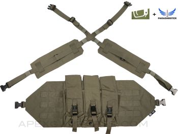 APEX Lifchik24 Chest Rig, Ranger Green *New* by Parashooter Gear