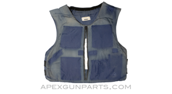 Ballistic Pullover Vest, Soft Armor Panels Installed, Heavy Use, Sold *As Is*