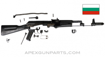 Bulgarian AK-74 Parts Kit, Polymer Furniture, 5.45x39, *Good* 