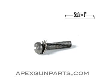 Colt AR-15 / M16 Screw and Star Washer for Pistol Grip 