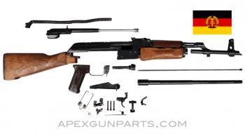 East German AK-47 MPi-KM Parts Kit, Wood Stock, Sanitized, 7.62x39, *Excellent*