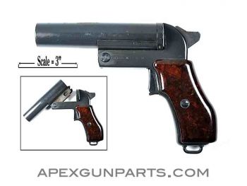 Czech Flare Gun, VZ44, Soviet Era, 26.5MM, Steel