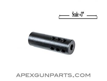 Muzzle Brake for .30/7.62 Rifle, NEW..US Made Compliance Part