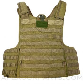 CIRAS Plate Carrier Set, Coyote - Large - Choice of Manufacturer