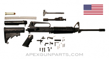 Colt 6520-LE Government Carbine Semi-Auto Rifle Kit, AR-15, 16" 1/7 Twist Barrel, M16A2 Sights, 5.56 NATO, *Very Good* 