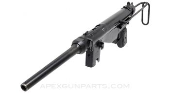 FBP M/948 Display Gun, Non-Functional 9MM Submachinegun w/ Wire Stock, Steel *Good*