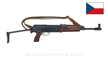 Czech VZ-58 Display Gun, Non-Functional / Solid Metal Receiver and Folding Stock, Original Barrel, Grey *Very Good* 