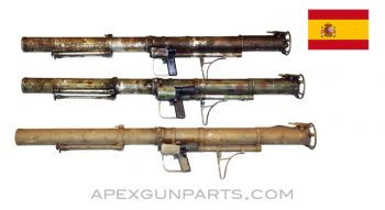 Spanish M65 Super Bazooka, Demilled, 3.5 Inch Bore, Selection of Camo Patterns