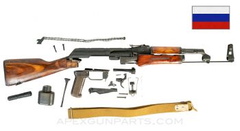 Russian Izhevsk Late AKM Parts Kit, Virgin Romanian Trunnion, 7.62x39 *Excellent* ONE-OFF