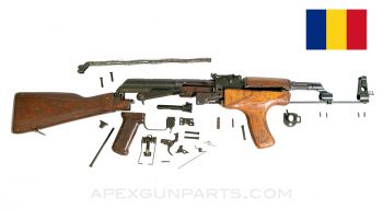 Romanian M63 AKM / AK-47 Parts Kit, Wood Stock Set, Matching, 7.62x39 *Very Good* ONE-OFF