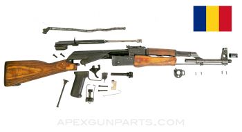 Romanian AKM / AK-47 Parts Kit, Wood Stock Set, 7.62x39 *Very Good* ONE-OFF