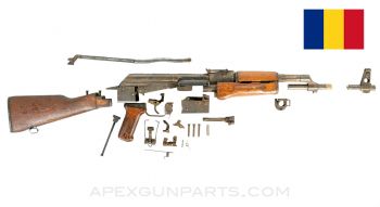 Romanian M63 AKM Parts Kit, 1964 dated, Matching+, 7.62x39 *Good - Rusty* ONE-OFF