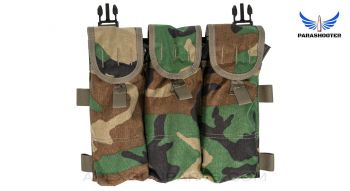 &quot;VOLK&quot; AK-47 / AK-74 Chest Rig, Woodland Camo *New* by Parashooter Gear