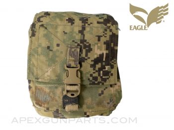 Eagle Industries M60 / SAW General Purpose Pouch, AOR2 Camo, Used *Good* 