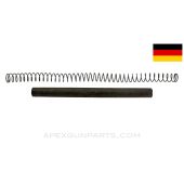 MG-34 Recoil Spring, w / Storage Tube, WWII, No Cap *Good* 