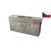 Czech ZB37 Ammo Can w/ Carry Handle, Grey Painted , 7.92x57 *Good* 