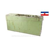 Yugoslavian M53 / MG42 Ammo Can, Green Painted, 7.92x57 *Good*