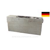 German MG3 / HK21 Ammo Can, Green, 7.62x51 NATO *Good*   