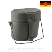 East German Mess Tin Kit, Aluminum *Good*