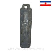 Yugoslavian Mauser Floor Plate, M48 / M24 / 24/47, Stamped *Good*