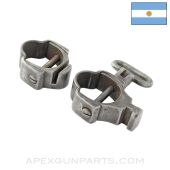 M1891 Argentine Mauser Engineer Carbine Bayonet Mount Set, Complete, Numbers Matching *Good*