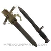 CETME Model C Rifle and FR-7 / FR-8 Mauser Rifle Bayonet and Scabbard *Fair* 