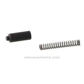 Colt M16 Front Sight Detent and Spring Set, *Excellent*
