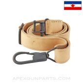 MG-42 / M53 / MG-34 Leather Sling w/Hardware, Yugoslavian *Excellent*