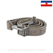 Yugoslavian M37 "Zbrojevka" ZB30J Double Hook Leather Sling *Fair*