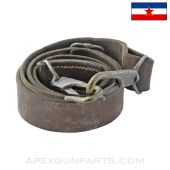 Yugoslavian M37 "Zbrojevka" ZB30J Double Hook Leather Sling *Good* 