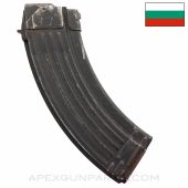 Bulgarian AK-47 Magazine, 30rd, Painted Steel, 7.62x39 *Good*
