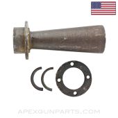 M2HB .50 Caliber Flash Suppressor Assembly, No Mount Bolts *Good*
