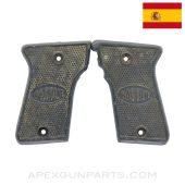 Echasa Basque Pistol Grip Set, Black Plastic *Good*