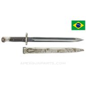 Brazilian M1935 Mauser Bayonet and Scabbard *Fair* 