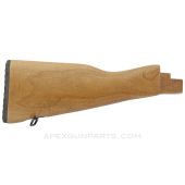 AK-47 / AK-74 Hardwood Buttstock with Hardware, New US Made *NOS*