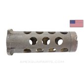 Browning M2 .50 Cal. Barrel Support, Steel Guide, Battle Damaged *Fair*