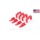 HexID Followers & Latch Plates, 4-Pack, U.S. Made, Red, *NEW / As-Is*