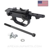 PKM Complete Fire Control Group, Grip Screw & (4) Rivets, Black, U.S. Made *NEW* 