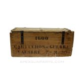 South American Contract Ammo Crate, Wood, 7x57 Mauser *Fair*