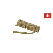 Swiss Schmidt-Rubin Brass Weighted Pull Through *Very Good*