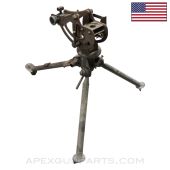 Browning 1917A1 Tripod Assembly, No Pintle, 1942 WW2 Dated, Complete *Good*