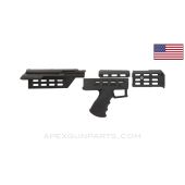 Century Arms 1975 AK Bullpup Furniture Set, Stripped, w/ Top Cover & No Buttstock, *Very Good*