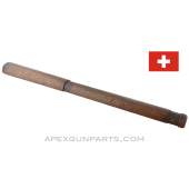 Swiss Schmidt-Rubin K31 Handguard, 18" Wood, With Rear Cap, *Good*