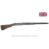 P14 Enfield Rifle Stock, 42", Partially Stripped, w/ Volley Sight Cut, Wood, *Good* 